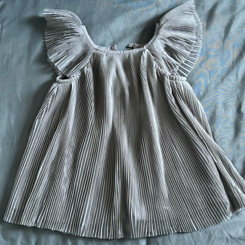 Old Navy Gray Tulle Dress